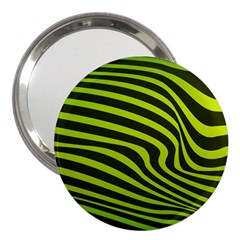 Wave Green 3  Handbag Mirrors by HermanTelo