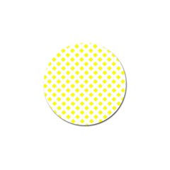 Yellow White Golf Ball Marker (4 Pack) by HermanTelo