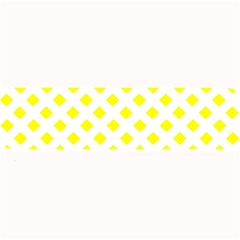 Yellow White Large Bar Mats