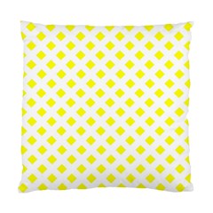 Yellow White Standard Cushion Case (two Sides) by HermanTelo