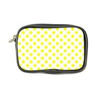 Yellow White Coin Purse Front