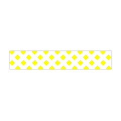 Yellow White Flano Scarf (mini)