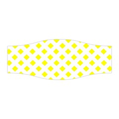 Yellow White Stretchable Headband by HermanTelo