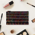 Texture Abstract Cosmetic Bag (Small) Front