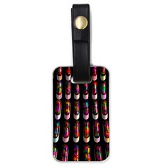 Texture Abstract Luggage Tag (one Side)