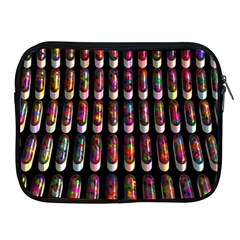 Texture Abstract Apple Ipad 2/3/4 Zipper Cases