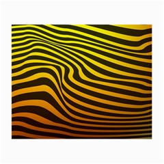 Wave Line Curve Abstract Small Glasses Cloth by HermanTelo