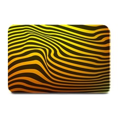 Wave Line Curve Abstract Plate Mats