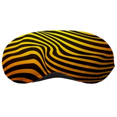 Wave Line Curve Abstract Sleeping Mask by HermanTelo