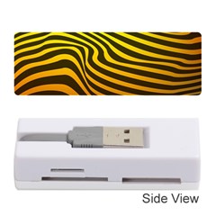 Wave Line Curve Abstract Memory Card Reader (stick)