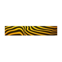 Wave Line Curve Abstract Flano Scarf (mini) by HermanTelo