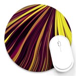 Lines Swinging Fantasy Round Mousepads Front