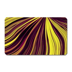 Lines Swinging Fantasy Magnet (rectangular) by Bajindul