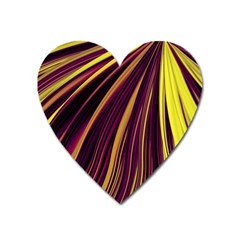 Lines Swinging Fantasy Heart Magnet by Bajindul