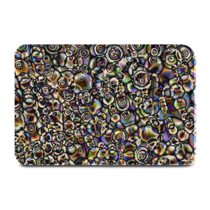 Circle Plasma Artistically Abstract Plate Mats