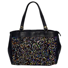 Circle Plasma Artistically Abstract Oversize Office Handbag by Bajindul