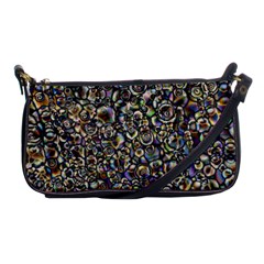 Circle Plasma Artistically Abstract Shoulder Clutch Bag by Bajindul