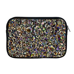 Circle Plasma Artistically Abstract Apple Macbook Pro 17  Zipper Case by Bajindul