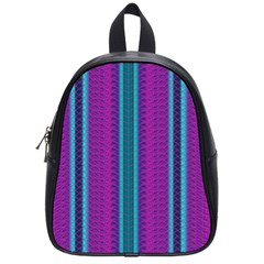 Fabric Pattern Color Structure School Bag (small) by Bajindul