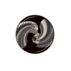 Ornament Spiral Rotated Hat Clip Ball Marker (10 Pack) by Bajindul