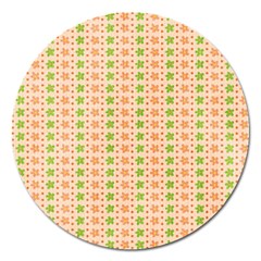 Flowers Magnet 5  (round)