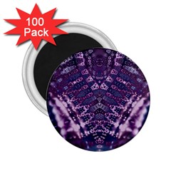 Purple Love 2 25  Magnets (100 Pack)  by KirstenStar