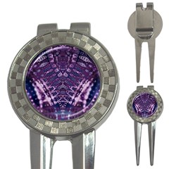 Purple Love 3-in-1 Golf Divots by KirstenStar