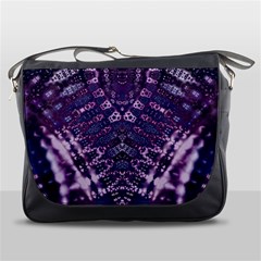 Purple Love Messenger Bag by KirstenStar