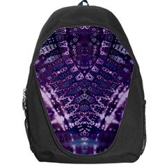 Purple Love Backpack Bag by KirstenStar