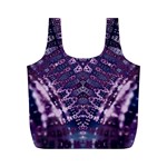 Purple Love Full Print Recycle Bag (M) Front