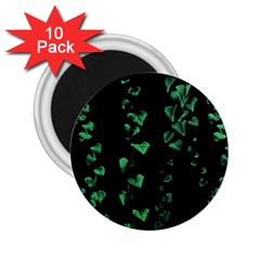 Botanical Dark Print 2.25  Magnets (10 pack) 