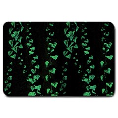 Botanical Dark Print Large Doormat 