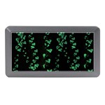 Botanical Dark Print Memory Card Reader (Mini) Front