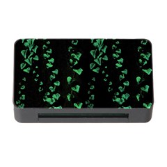 Botanical Dark Print Memory Card Reader with CF