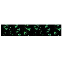 Botanical Dark Print Large Flano Scarf 