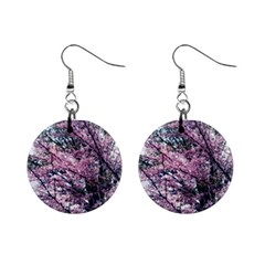 Ohio Redbud Mini Button Earrings by Riverwoman