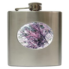 Ohio Redbud Hip Flask (6 Oz) by Riverwoman