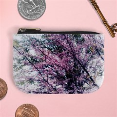 Ohio Redbud Mini Coin Purse by Riverwoman