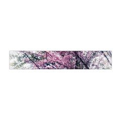 Ohio Redbud Flano Scarf (mini) by Riverwoman