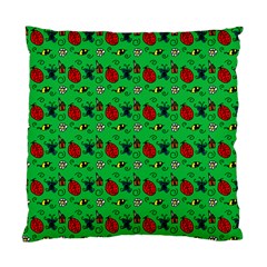 Bugs Pattern Standard Cushion Case (two Sides) by snowwhitegirl