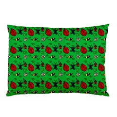 Bugs Pattern Pillow Case by snowwhitegirl