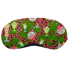 Ice Cream Tropical Pattern Sleeping Mask by snowwhitegirl