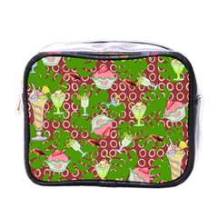 Ice Cream Tropical Pattern Mini Toiletries Bag (one Side) by snowwhitegirl