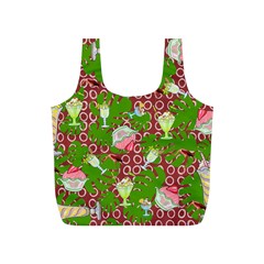 Ice Cream Tropical Pattern Full Print Recycle Bag (s) by snowwhitegirl