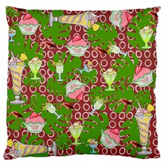 Ice Cream Tropical Pattern Standard Flano Cushion Case (two Sides) by snowwhitegirl