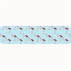 Flamingo Pattern Blue Large Bar Mats by snowwhitegirl