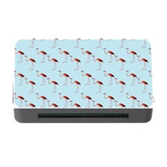 Flamingo Pattern Blue Memory Card Reader With Cf by snowwhitegirl