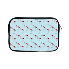 Flamingo Pattern Blue Apple Ipad Mini Zipper Cases by snowwhitegirl