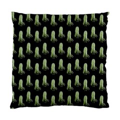 Cactus Black Pattern Standard Cushion Case (one Side)