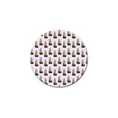 Cactus Pink Pattern Golf Ball Marker (10 Pack) by snowwhitegirl